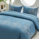 Funda Duvet King 100% Algodón 200 Hilos con 2 Fundas Diseño Celestia
