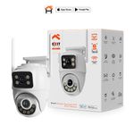 Camara Exterior Doble Lente PTZ con WiFi