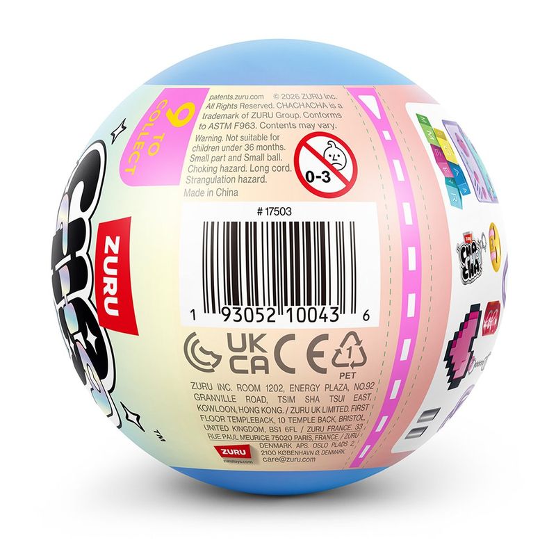 Llavero Sorpresa CHA CHA CHA Coleccionable Diseño Surtido