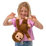 Peluche Interactivo Little Live Pets Baby Monkey Mango con Sonidos