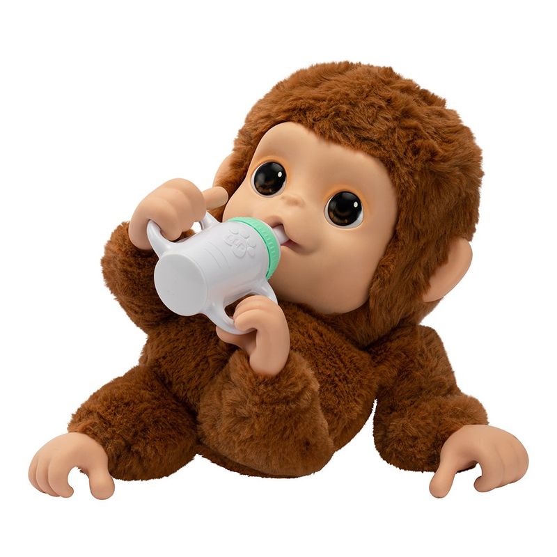 Peluche Interactivo Little Live Pets Baby Monkey Mango con Sonidos