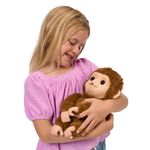 Peluche Interactivo Little Live Pets Baby Monkey Mango con Sonidos