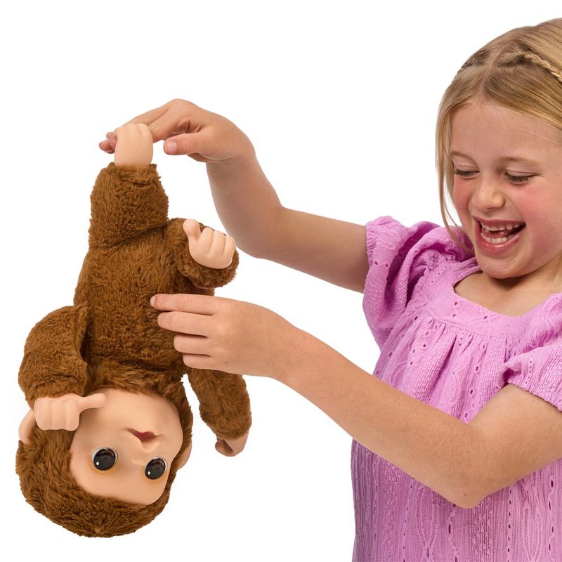 Peluche Interactivo Little Live Pets Baby Monkey Mango con Sonidos