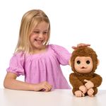 Peluche Interactivo Little Live Pets Baby Monkey Mango con Sonidos