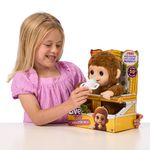 Peluche Interactivo Little Live Pets Baby Monkey Mango con Sonidos
