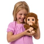 Peluche Interactivo Little Live Pets Baby Monkey Mango con Sonidos