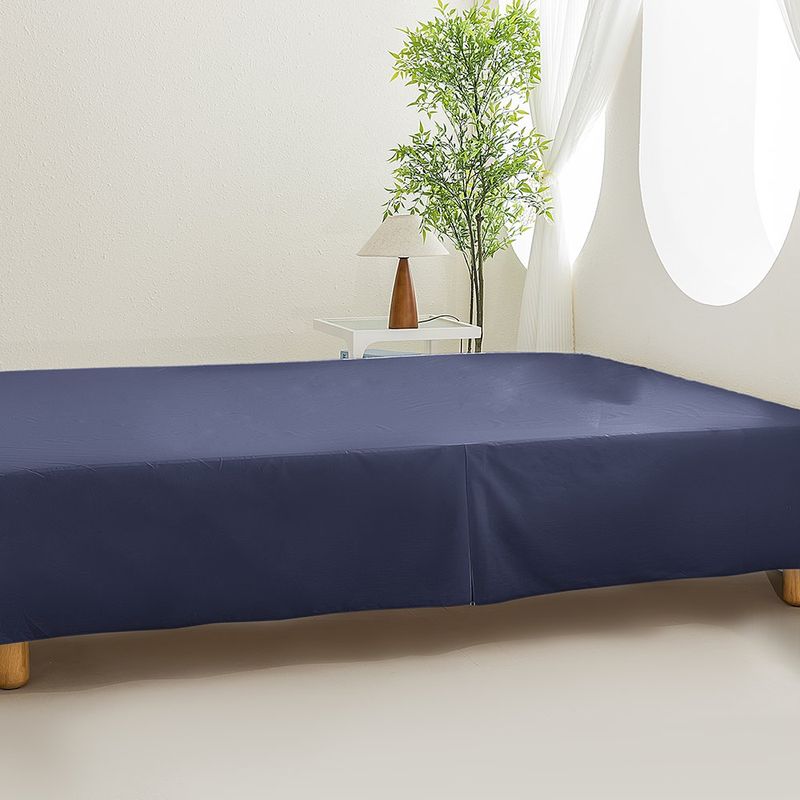 Vuelo de Cama Queen 100% Algodón 200 Hilos para Colchón Diseño Meera