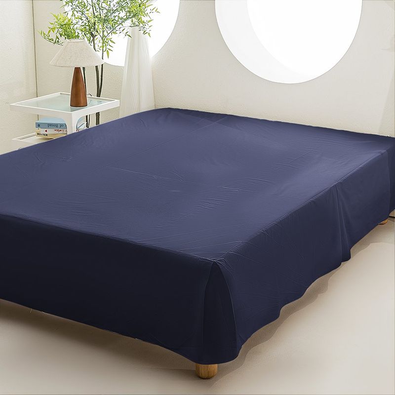 Vuelo de Cama Queen 100% Algodón 200 Hilos para Colchón Diseño Meera