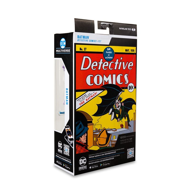 Figura DC Batman Multiverse con Accesorios y 22 Puntos de Articulación