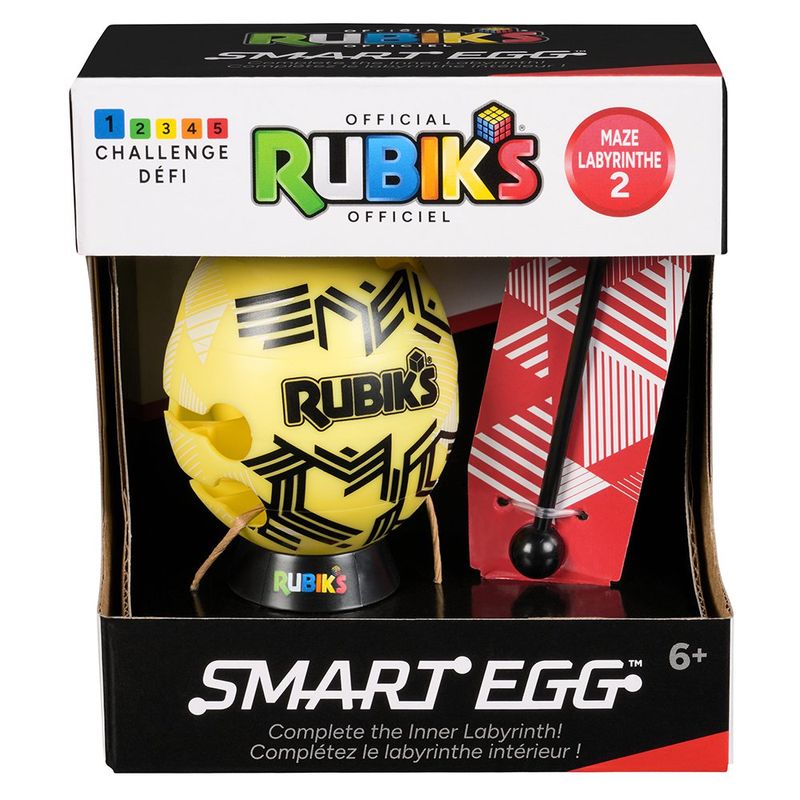 Juego de Habilidad Rubiks Smart Egg Laberinto para Niños Color Surtido