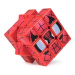 Cubo Rubiks Cubers Marvel Spider Man 3 x 3 para Juego de Habilidad