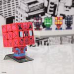 Cubo Rubiks Cubers Marvel Spider Man 3 x 3 para Juego de Habilidad