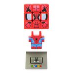 Cubo Rubiks Cubers Marvel Spider Man 3 x 3 para Juego de Habilidad