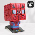 Cubo Rubiks Cubers Marvel Spider Man 3 x 3 para Juego de Habilidad