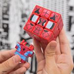 Cubo Rubiks Cubers Marvel Spider Man 3 x 3 para Juego de Habilidad