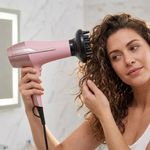 Secador de Cabello Coconut Smooth con Difusor y Control de Frizz Color Rosado