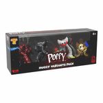 Pack de 4 Figuras Poppy Playtime Huggy Variants Series 2