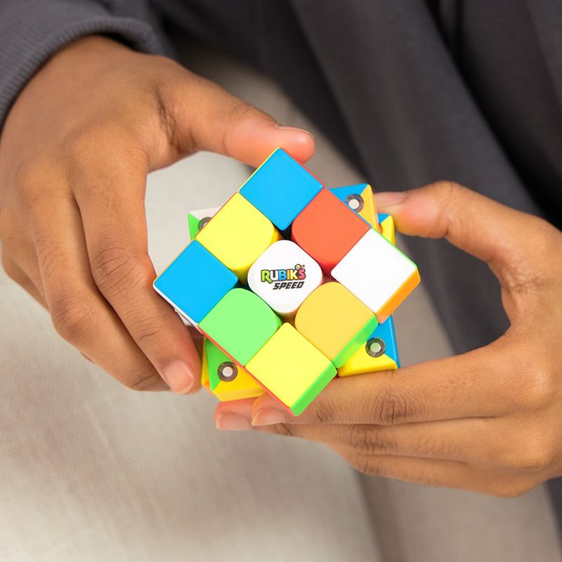 Cubo Rubiks Speed 3 x 3 para Juego de Habilidad Multicolor