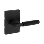 Manija Recta para Baño con Textura Moleteada Acabado Satinado Color Negro