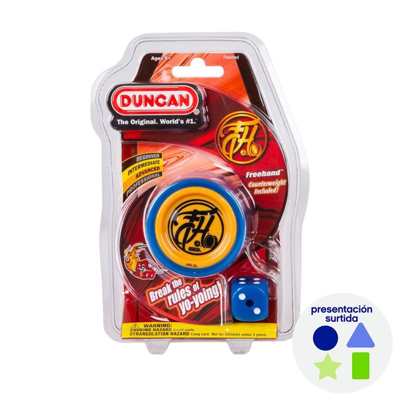 Yoyo Freehand con Contrapeso para Trucos Avanzados Colores Surtidos