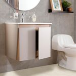 Mueble Cascade Vital Con Lavamanos Mdf 60X54 Cm - Corona