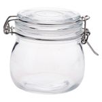 Frasco de Vidrio con Cierre Hermético 0.5 L