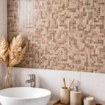 Malla Decorativa Malta de 30 x 30 cm Color Beige