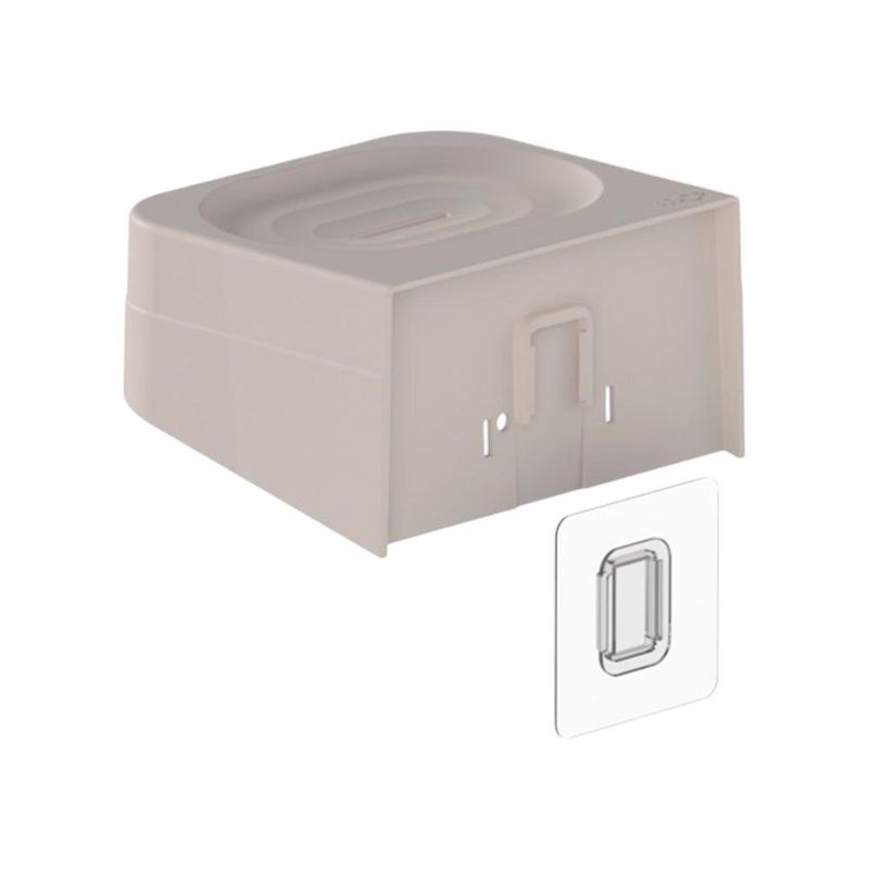 Jabonera de Pared Adhesiva para Baño Color Beige