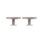 Set de 2 Ganchos de Pared Adhesivos para Baño Color Beige