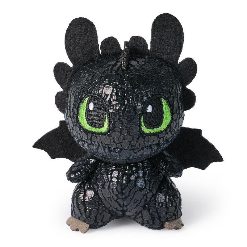 Mini Peluche Coleccionable de Cómo Entrenar a Tu Dragón de 3 Plg - Presentación Surtida