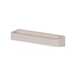 Estante de Pared Horizontal Adhesivo para Baño Color Beige