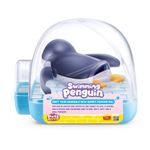 Figura de Mascota Acuática Pets Alive Pingüino Nadador Activado por Agua - Presentación Surtida