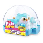 Figura de Mascota Acuática Pets Alive Pingüino Nadador Activado por Agua - Presentación Surtida