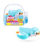 Figura de Mascota Acuática Pets Alive Pingüino Nadador Activado por Agua - Presentación Surtida