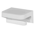 Porta Rollo Adhesivo de Papel Higiénico para Baño Color Blanco