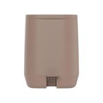 Basurero para Baño con Pedal de 6 L Color Marrón