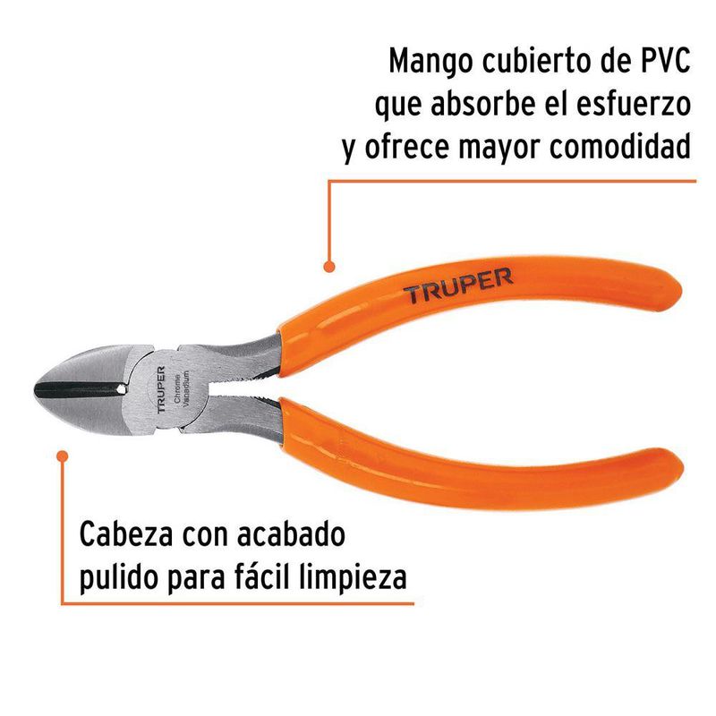 Alicate de Corte Diagonal de 5 Plg