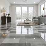 Porcelanato Tipo Parquet Gris de 60 X 60 cm en Caja de 1.44 m²