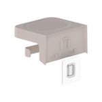 Porta Rollo Adhesivo de Papel Higiénico para Baño Color Beige