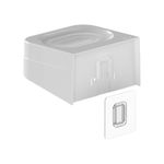 Jabonera de Pared Adhesiva para Baño Color Blanco