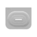 Jabonera de Pared Adhesiva para Baño Color Blanco