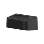 Jabonera de Pared Adhesiva para Baño Color Negro