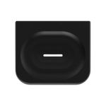 Jabonera de Pared Adhesiva para Baño Color Negro