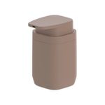 Jabonera con Dosificador para Baño Color Marrón