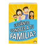 Juego de Cartas ¿Cuánto Conoces a Tu Familia? para 3 a 8 Jugadores