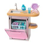 Set De Lavaplatos Para Muñeca - Barbie