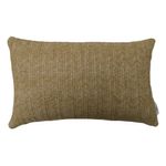 Cojín Decorativo Relleno Tipo Tejido Rectangular 50 x 30 cm Color Natural