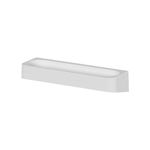 Estante de Pared Horizontal Adhesivo para Baño Color Blanco