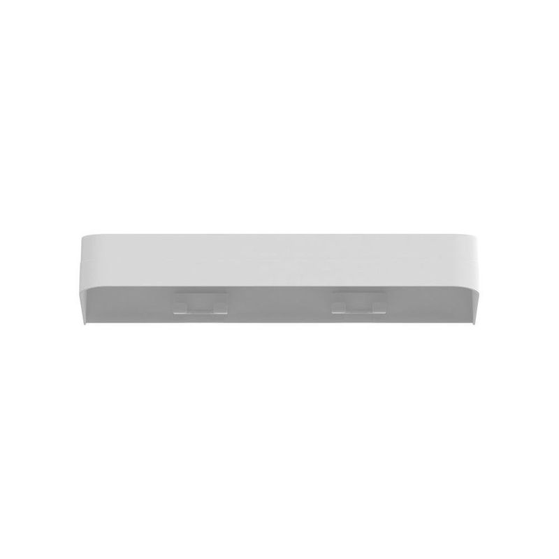 Estante de Pared Horizontal Adhesivo para Baño Color Blanco