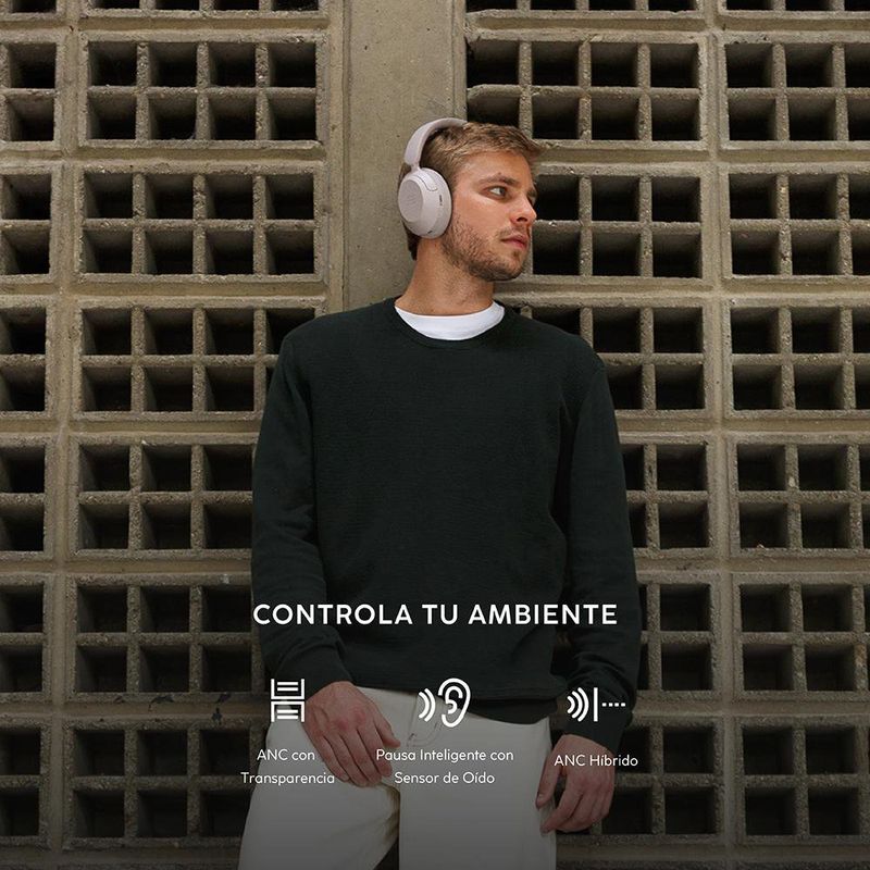 Cubitt Power Headphones ANC Híbrida Lila